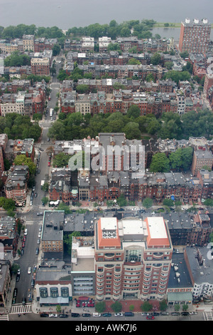 Residences in Back Bay area di Boston Massachusetts, STATI UNITI D'AMERICA Foto Stock