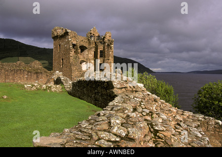 Il castello di Urquart Drumnadrochit Scozia Scotland Foto Stock