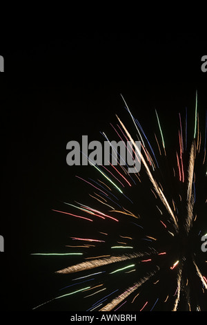 Fuochi d'artificio Foto Stock