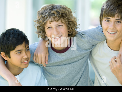 Preteen boys, ritratto Foto Stock