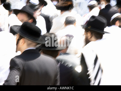 Israele, Gerusalemme, folla di Giudei. Foto Stock