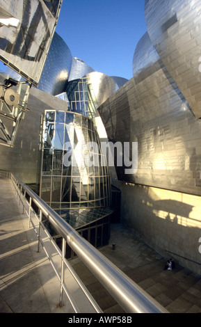 Guggenhiem Museum Bilbao Spagna Foto Stock