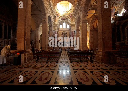 Cattedrale di Cagliari (Chiesa di Santa Maria di Castello) Cagliari, Sardegna, Italia, Europa Foto Stock