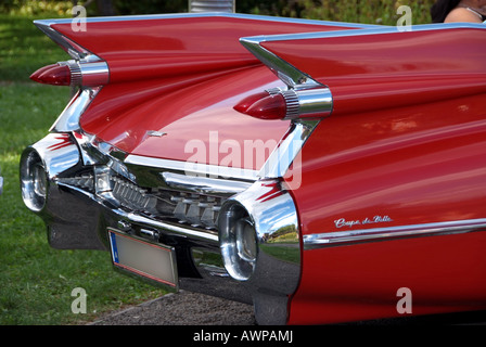 Alte Autos älter ältere älteres altes auto Auto Auto Cadi Cadillac Cadillacs Coupe de Ville Fahrzeug Fahrzeuge hot rod Hot Rods Foto Stock