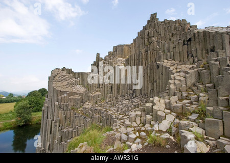 Herrenhausfelsen, Steinschoenau, Liberec, Cechia Foto Stock