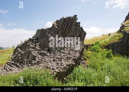 Herrenhausfelsen, Steinschoenau, Liberec, Cechia Foto Stock