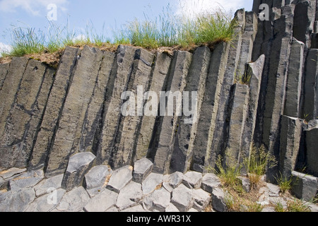 Herrenhausfelsen, Steinschoenau, Liberec, Cechia Foto Stock