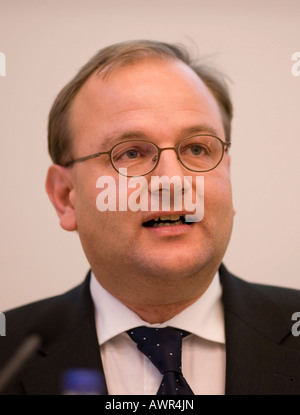 Dr.Ottmar Edenhofer, Chief Economist presso la Potsdam Institute for Climate Impact Research Foto Stock