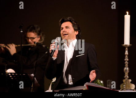 Pop cantante Thomas Anders Foto Stock