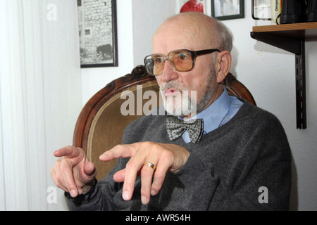 Il sociologo prof. Alfred Bellebaum, Capo del dipartimento per la fortuna ricercatore presso l'Universitity Koblenz Foto Stock