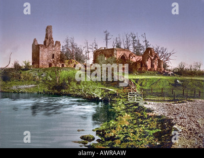 Lincluden Collegiata noti in precedenza come Lincluden Priory o Lincluden Abbey Foto Stock