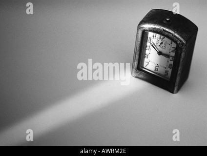 Sveglia, b&w. Foto Stock