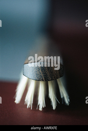 Spazzola per capelli, close-up Foto Stock