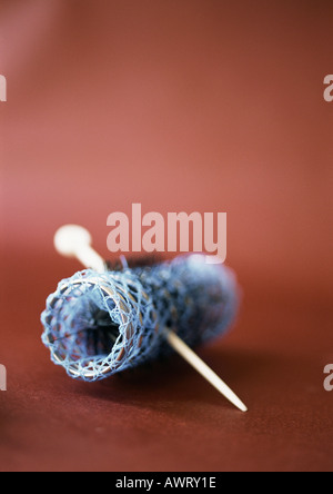 Il bigodino close-up Foto Stock