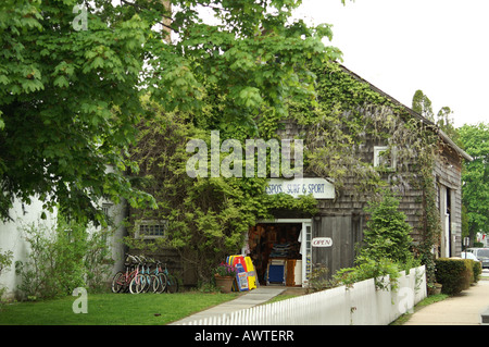 Negozio del resort in East Hampton Foto Stock