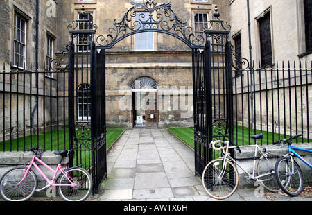 Ingresso al Worcester College di Oxford Foto Stock