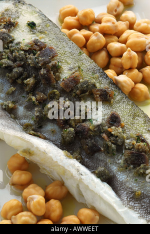 Baccala crogiato Cucina Italiana Toscana Arezzo Foto stock Alamy