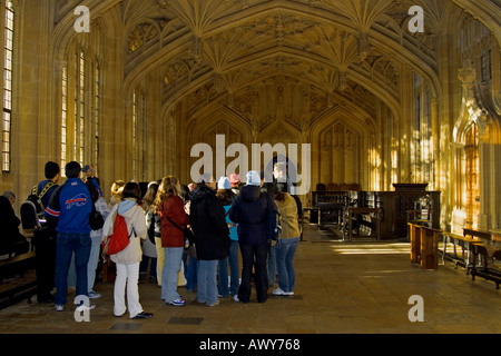 La divinità scuola - biblioteca Bodleian Library - Oxford Foto Stock