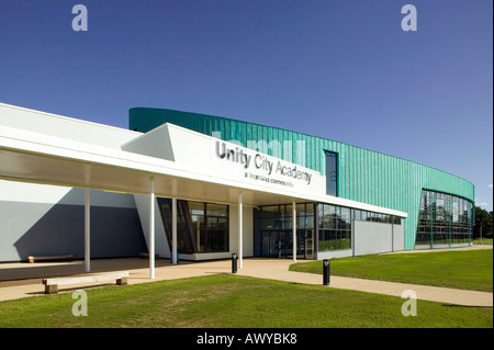 Unità CITY ACADEMY, Middlesbrough, Regno Unito Foto Stock