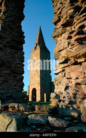 L antico priorato chiesa a Restenneth. Si ritiene che sia stato fondato da Nechtan, re del Picts circa 715 Foto Stock