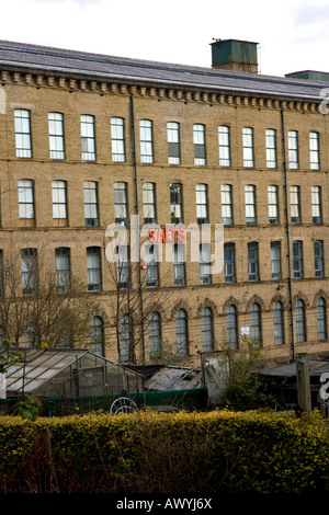 Sali, Mulino in Saltaire vicino a Bradford un patrimonio mondiale, sito Foto Stock