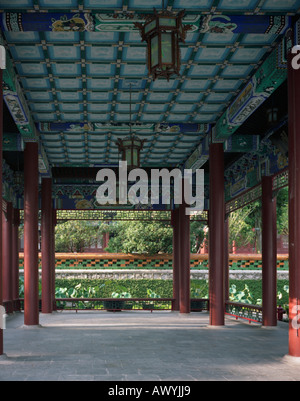 All'interno di nuovo Yuan Ming Palace di Zhuhai Foto Stock