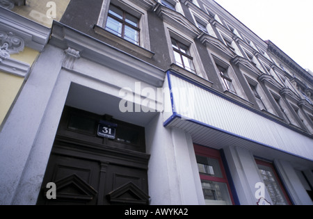 Stumpergasse 31 il unremarkable Vienna apartment building in cui Adolf Hitler ha vissuto come allievo di arte Foto Stock