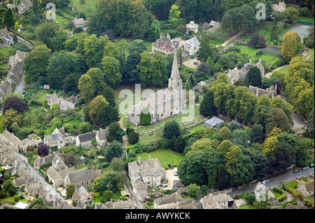 Bisley chiesa Gloucestershire Foto Stock