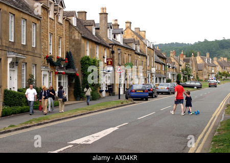 Regno Unito Worcestershire Broadway High Street Foto Stock