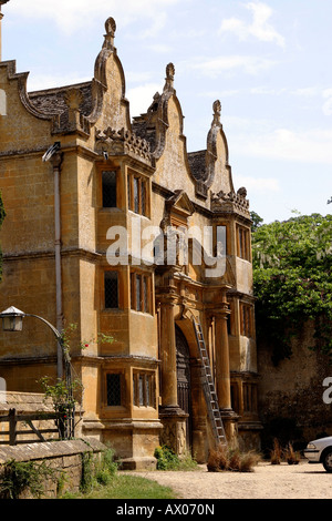 Regno Unito Worcestershire gatehouse a Stanway House Foto Stock