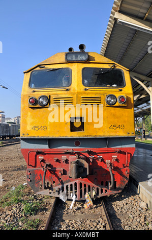 Treno, Chiang Mai, Thailandia, Sud-est asiatico, in Asia Foto Stock