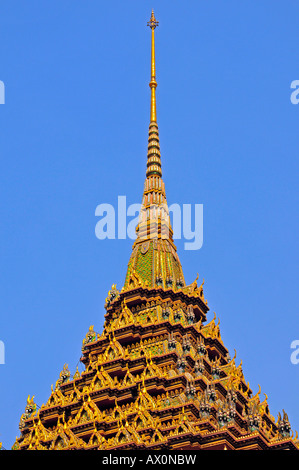 Phra Mondhop (biblioteca) in Wat Phra Kaeo Grand Palace (il Tempio del Buddha di smeraldo), Bangkok, Thailandia, Sud-est asiatico, in Asia Foto Stock