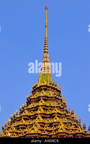 Phra Mondhop (biblioteca) in Wat Phra Kaeo Grand Palace (il Tempio del Buddha di smeraldo), Bangkok, Thailandia, Sud-est asiatico, in Asia Foto Stock