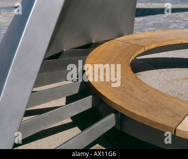 Vento rotante shelter, BLACKPOOL, Regno Unito Foto Stock