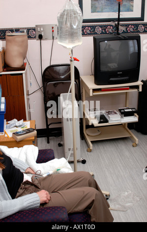 Sacchetto CAPD exchange Foto Stock