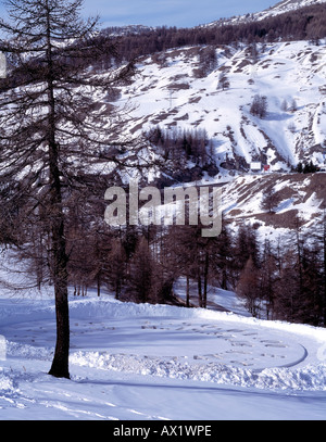 La neve mostrano, Torino, Italia Foto Stock