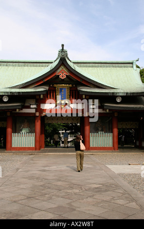 Hie jinja sacrario scintoista, Tokyo, Giappone Foto Stock