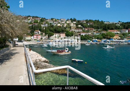 Porto di Rabac, Istria, Croazia Foto Stock