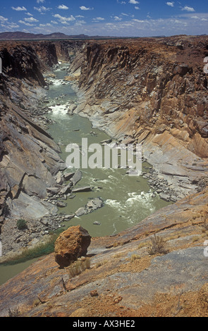 Fiume Orange a Augrabies Falls National Park Namaqualand Sud Africa Foto Stock