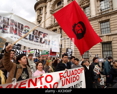 Fermare la guerra coalizione 15 Marzo Marzo 2008 in Parlamento Street Westminster London Inghilterra England Foto Stock