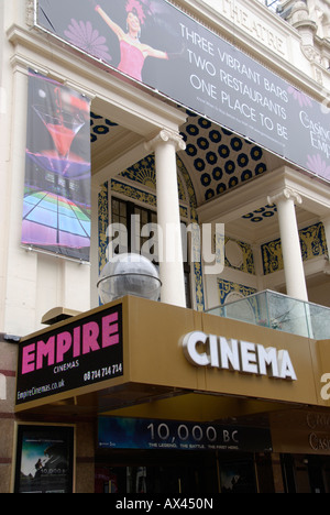 Cinema Empire Leicester Square Londra Foto Stock
