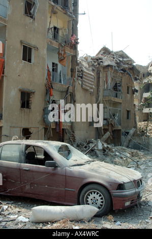 12 luglio 2006 israely guerra contro il Libano Foto Stock