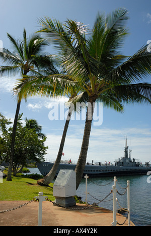 USS Bowfin presso Pearl Harbor sull isola di O'ahu Hawaii ha lanciato il 7 dicembre 1942 Foto Stock