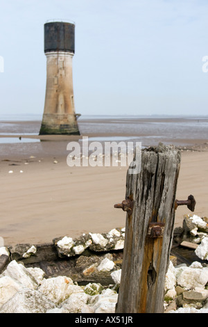 Disprezzare il punto sull'Humber Estuary, sulla costa orientale in Inghilterra Foto Stock