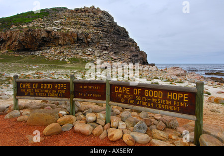 Capo di Buona Speranza, Sud Africa e Africa Foto Stock
