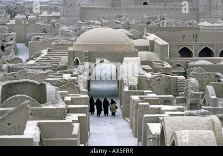 Distrutto la città di Bam, Kerman provincia, Iran Foto Stock