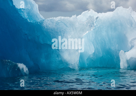 Iceberg dettaglio, Igaliko vicino a Narsaq in Groenlandia Foto Stock