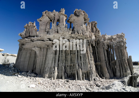 Tuff rock formazione al Lago Mono, Sud il tufo, Lee Vining, California, USA, America del Nord Foto Stock