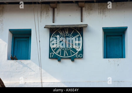 Sinagoga ebraica in Mattancherry Cochin India Foto Stock
