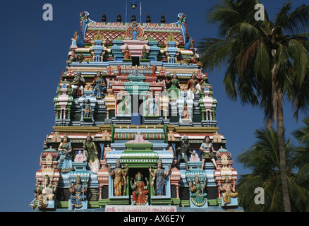 Semplice , Tempio di Madurai , India Foto Stock